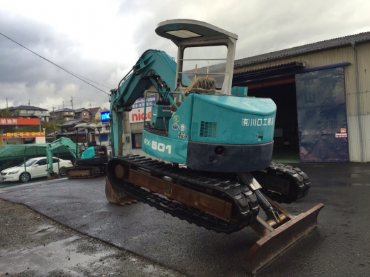 KUBOTA  RX 501  5 ตัน เครื่องนิ่มติดงา่ย