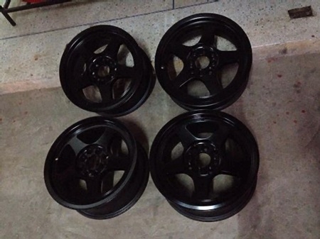 แม็กมือสอง Spoon ขอบ15 กว้าง6.5 4รู100,114 ออฟ38