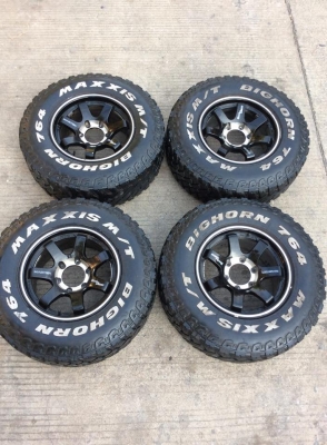 ล้อ RT7 พร้อมยาง MAXXIS BOGHORN MT 245-75-16 สวยๆถูกๆ