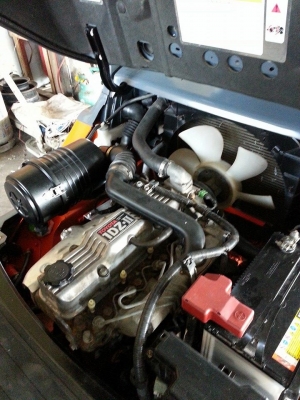 ฟอล์คลิฟต์ 2.5 ตัน  TOYOTA 8FD25  รถปี 2008 รถนอกเก่าญี่ปุ่น