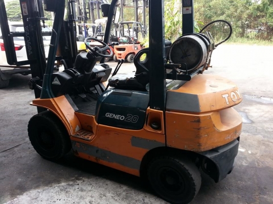 ฟอล์คลิฟต์ 2.0 ตัน TOYOTA 7FG20 รถนอกเก่าญี่ปุ่น ฟอล์คลิฟต์ 2.0 ตัน TOYOTA 7FG20 รถนอกเก่าญี่ปุ่น