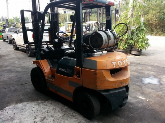 ฟอล์คลิฟต์ 2.0 ตัน TOYOTA 7FG20 รถนอกเก่าญี่ปุ่น ฟอล์คลิฟต์ 2.0 ตัน TOYOTA 7FG20 รถนอกเก่าญี่ปุ่น