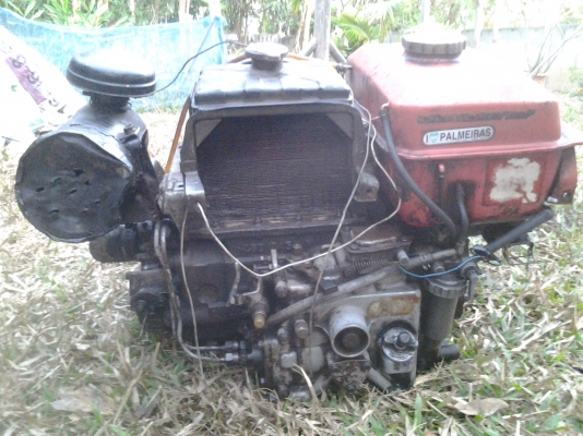 ขายตามสภาพเครื่องคูโบต้า2สูบ14แรงเครื่องติดนิมไว้ใส่อีแตนลดเหลือ15500บาท