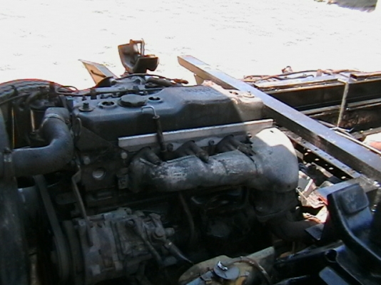 (450,000) isuzu NPR 59LU5Mดั้มพ์เครื่อ4BD1 115 ออกห้าง