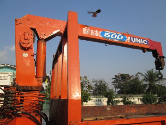 ISUZU-FVM32.10ล้อ.เครื่อง6HE1-195เครน3,5ตันยาว7,20เมตรสภาพสวยพร้อมใช้.ราคา-770,000