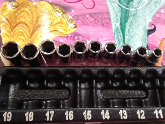 snap on ลูกบลีอค 1/2  metric  made in USA