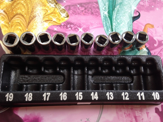 snap on ลูกบลีอค 1/2  metric  made in USA