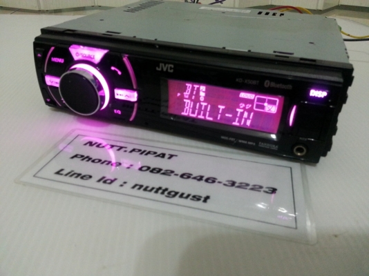 วิทยุ 1Din JVC KD-X50BT จากญี่ปุ่น วิทยุ 1Din JVC KD-X50BT จากญี่ปุ่น