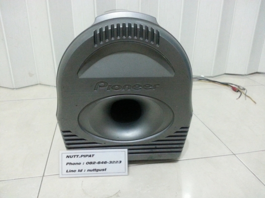 Subwoofer Pioneer TS-WX55A แอมป์ในตัว  จากญี่ปุ่น