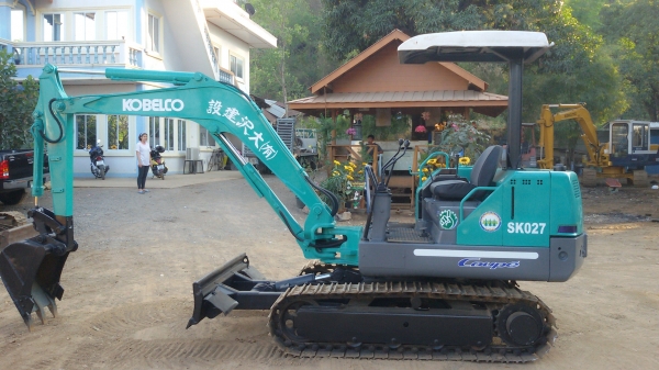 ขายรถขุด KOBELCO SK027 (FROMJAPAN)ขนาดเทียบเท่าpc30เก่านอกแท้มีเอกสารแจ้งจำหน่ายพร้อมจดไม่เคยใช้งานในไทยครับ! ขายรถขุด KOBELCO SK027 (FROMJAPAN)ขนาดเทียบเท่าpc30เก่านอกแท้มีเอกสารแจ้งจำหน่ายพร้อมจดไม่เคยใช้งานในไทยครับ!
