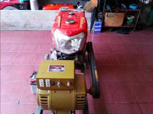 ขาย RT 120 โกเด้นไดร้ ออกไฟ 3kva สตาสกูญแจไดร้ญี่ปุ่น ทั้งชุด ราคา 33000 สภาพ98\%