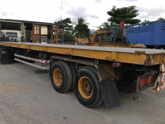 หางพื้นเรียบ2คานยาว12ม. ปี48 หางสวยพร้อมใช้ ไม่เคยหล่น