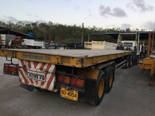 หางพื้นเรียบ2คานยาว12ม. ปี48 หางสวยพร้อมใช้ ไม่เคยหล่น