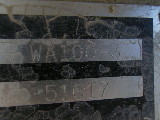 ขายรถตัก Komatsu WA100-3 ขายรถตัก Komatsu WA100-3