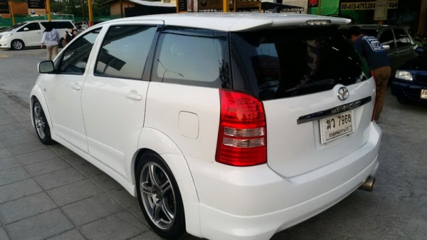 TOYOTA WISH ปี 2004 ตัว TOP หลังคา sunloob ขายรถสวย ARIBAG คู่ เบรคระบบ ABS กระจกไฟฟ้า เบาะหนัง แอร์เย็น ระบบไฟใช้งานปกติ เครื่องดี ช่วงล่างแน่น ล้อ MAX แต่งสวยๆ ภายในสวย สีสวย รถพร้อมใช้งาน จัดไฟแนนได้ ฟรีดาวน์