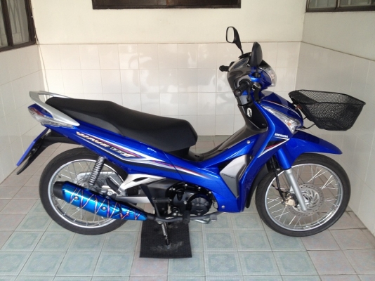 Wave125i รถบ้าน ใช้น้อย สภาพเดิม ปี57 (ของแถม 4 รายการ)