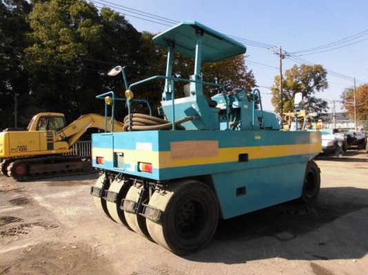 รถบด 7 ล้อยาง Sakai T600 (เกียร์ออโต้) รถเก่านอกนำเข้าจากญี่ปุ่นโดยตรง พร้อมใช้งาน ระบบเกียร์ออโต้  091 695-6445