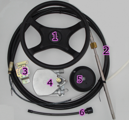 ชุดพวงมาลัยเรือ