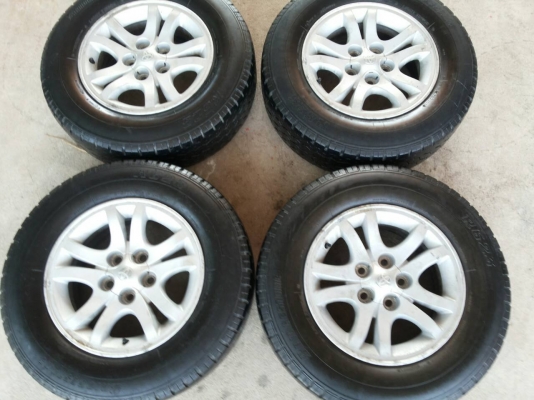 ล้อแม็คเดิม TIGER D4D ขอบ 15 พร้อมยาง