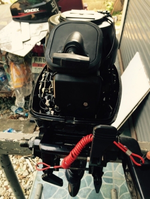 ขายเครื่องเรือ hondex 15 แรง พร้อมถังน้ำมัน ขายเครื่องเรือ hondex 15 แรง พร้อมถังน้ำมัน