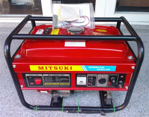 ขายเครื่องปั่นไฟเครื่องเบนซิน สภาพดี ใช้น้อยมาก