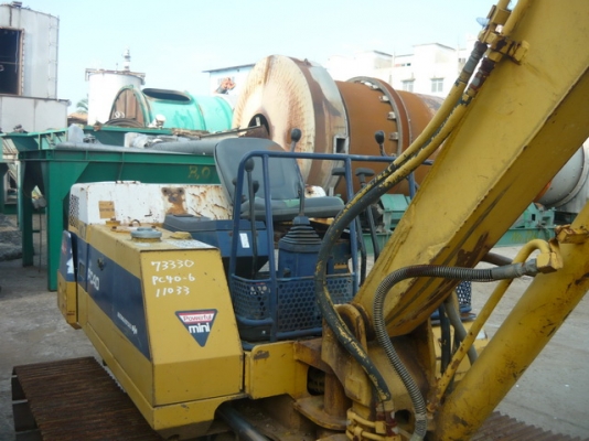 รถขุด Komatsu PC40-6 รถเก่านอก นำเข้าจากญี่ปุ่น พร้อมใช้งาน 091 695-6445