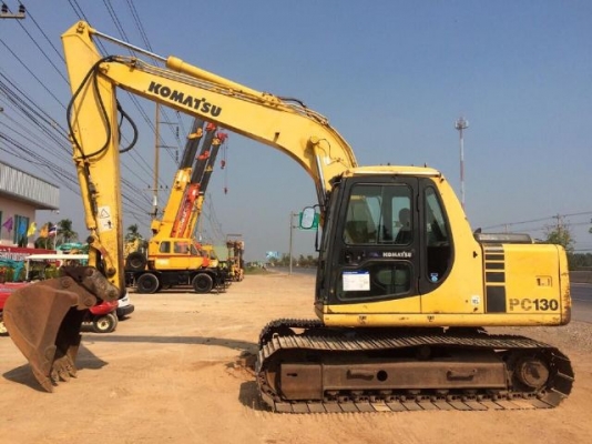 ขายรถแบคโฮ KOMATSU PC130-6K ระบบไฟฟ้าครบ แทรค 70 ซม. สภาพสวยพร้อมใช้ นำเข้าจากญี่ปุ่น มีVDOการทำงาน