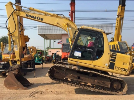 ขายรถแบคโฮ KOMATSU PC130-6K ระบบไฟฟ้าครบ แทรค 70 ซม. สภาพสวยพร้อมใช้ นำเข้าจากญี่ปุ่น มีVDOการทำงาน