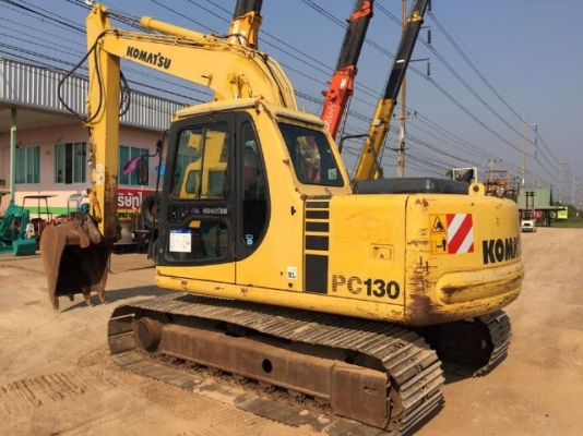 ขายรถแบคโฮ KOMATSU PC130-6K ระบบไฟฟ้าครบ แทรค 70 ซม. สภาพสวยพร้อมใช้ นำเข้าจากญี่ปุ่น มีVDOการทำงาน