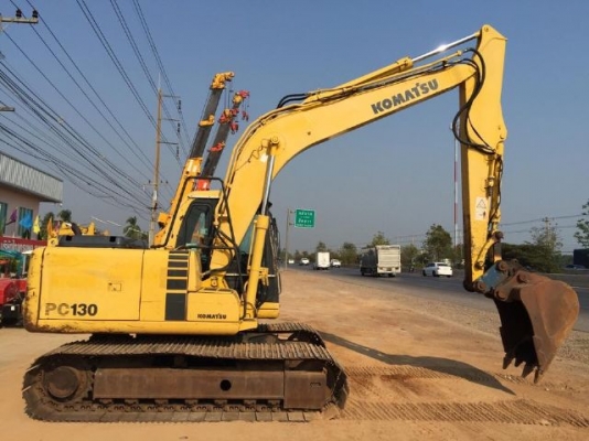 ขายรถแบคโฮ KOMATSU PC130-6K ระบบไฟฟ้าครบ แทรค 70 ซม. สภาพสวยพร้อมใช้ นำเข้าจากญี่ปุ่น มีVDOการทำงาน
