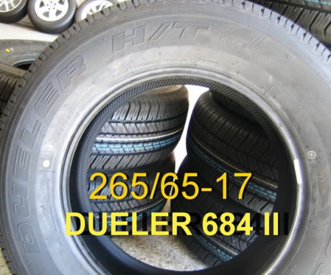 ยางถูก 265/65-17 bristone dueler684 ราคาพิเศษ