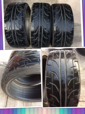 ยางDUNLOP Z1 215-40-17 Made in japan ดอกเหมือนไหม่ ถุูกๆ