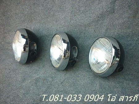 ชุดไฟหน้า YL2 จานฉาย+กรอบไฟ ของแท้