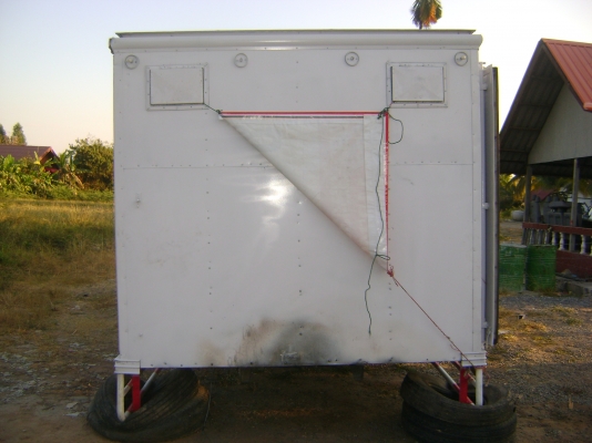 ตู้แห้ง  ยาว 5.50 เมตร   ราคา  45,000  บาท