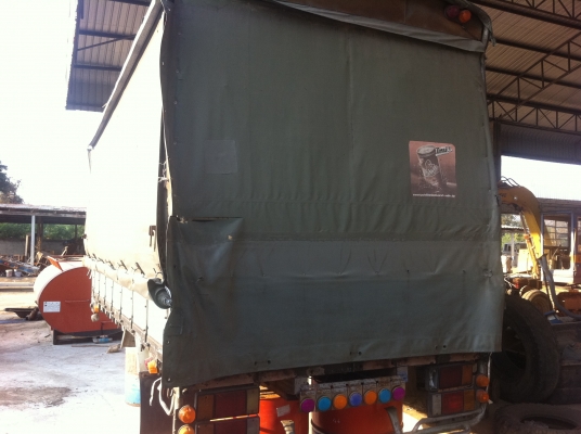 กระบะคาร์โก้+โครงเหล็ก+ผ้าใบ ยกลงจาก ISUZU NKR สภาพพร้อมใช้ ไม่มีผุ