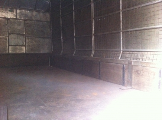 กระบะคาร์โก้+โครงเหล็ก+ผ้าใบ ยกลงจาก ISUZU NKR สภาพพร้อมใช้ ไม่มีผุ