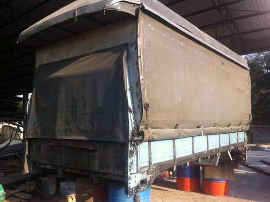 กระบะคาร์โก้+โครงเหล็ก+ผ้าใบ ยกลงจาก ISUZU NKR สภาพพร้อมใช้ ไม่มีผุ