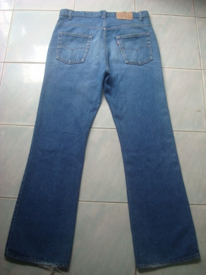 รหัส0680 ยีนส์ Levi's 517 ผ้าทราย ของแท้ เอว 37 ยาว 31 แซ็กดำ แป็กเงิน ขาม้า รุ่นเก่า รุ่นเก๋าต้องไม่พลาด รหัส0680 ยีนส์ Levi's 517 ผ้าทราย ของแท้ เอว 37 ยาว 31 แซ็กดำ แป็กเงิน ขาม้า รุ่นเก่า รุ่นเก๋าต้องไม่พลาด