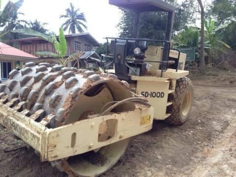 รถบด อิงเกอร์โซแลนด์ SD100D. S/N163218. สองเปลือก หนามหุ้มเรียบ เอกสารพรัอมราคา1,350,000