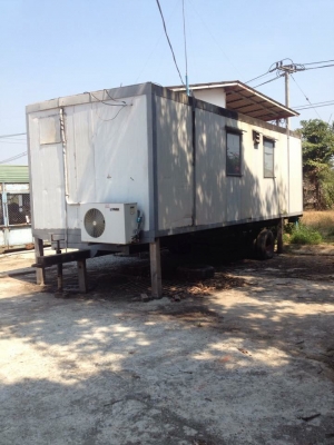 ขายตู้สำนักงาน ห้องน้ำในตัว แอร์ มีล้อลากเคื้อนที่ง่าย