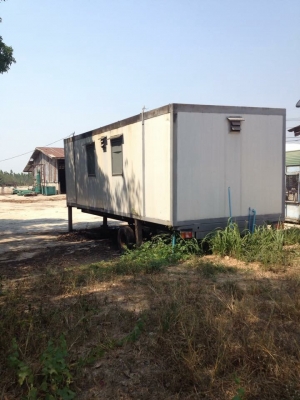 ขายตู้สำนักงาน ห้องน้ำในตัว แอร์ มีล้อลากเคื้อนที่ง่าย