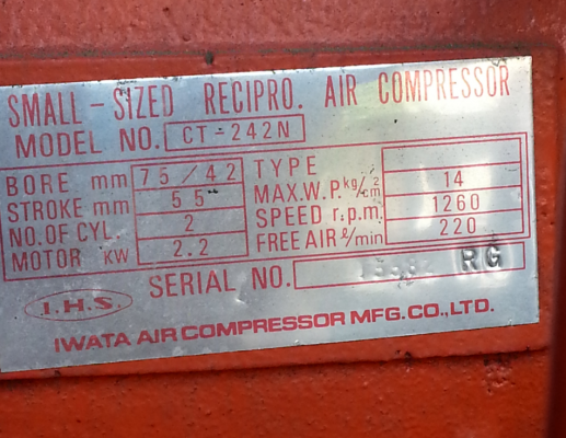 ปั้มลม BANZAI 5แรง