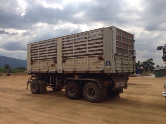 ขายรถสิบล้อ hino FM2K สมอเงิน วางเครื่องp11cพ่วงแม่ลูก3เพลา คอกเกษตร ดั้มเหล็ก ราคาต่อรองได