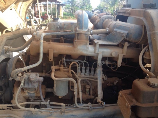 ขายรถสิบล้อเทเลอร์ ท้ายลาด บรรทุกแบ็คโฮ nissan Ud cw41m 265 เทอร์โบ รถพร้อมใช้งาน