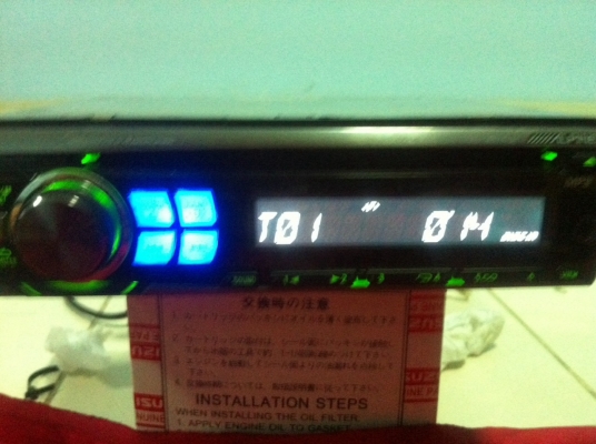 Alpine CDA-9874Ji MP3 CD FM AUX สภาพสวย มือ2 ญี่ปุ่น Alpine CDA-9874Ji MP3 CD FM AUX สภาพสวย มือ2 ญี่ปุ่น
