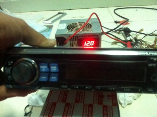 Alpine CDA-9874Ji MP3 CD FM AUX สภาพสวย มือ2 ญี่ปุ่น