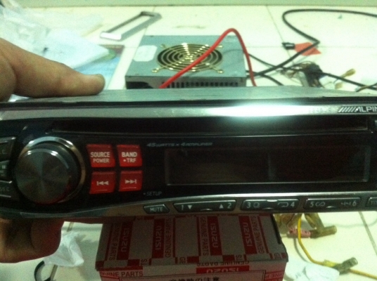 Alpine CDA-9846Ji MP3 CD FM สภาพสวย มือ2 ญี่ปุ่น