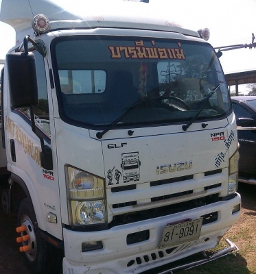 หกล้อ อีซูซุ NPR150แรง ปี54สภาพดีพน้อมใช้ ยาว5มทะเบียนพร้อมโอน
