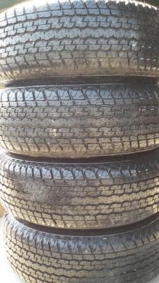 ล้อ isuzu ขอบ 17 พร้อมยาง bridgestone