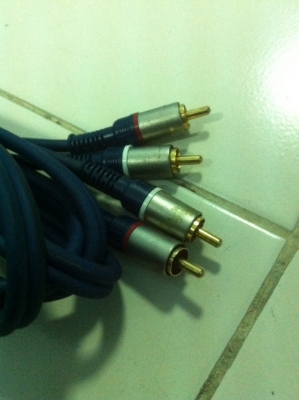 RCA Audio-Technica Hi-OFC LINE CABLE 5 เมตร มือ2 ญี่ปุ่น